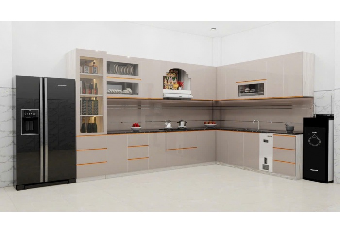 Tủ Bếp Nhựa Ecoplast M40