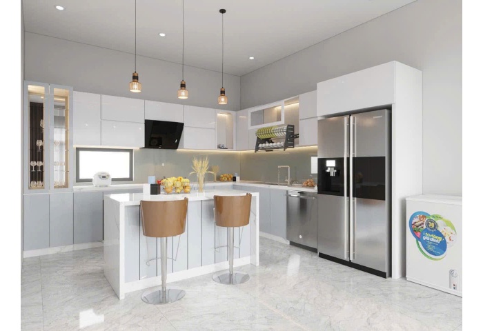 Tủ Bếp Nhựa Ecoplast M61